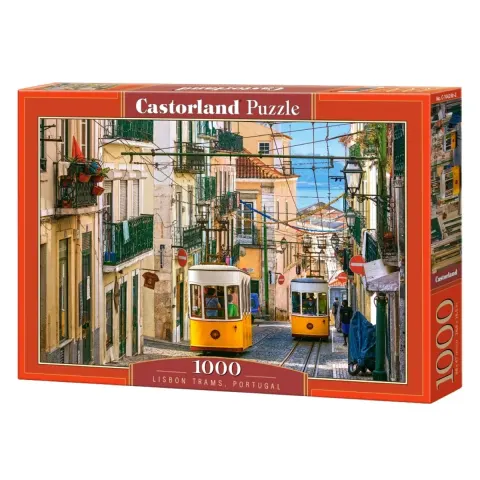 Puzzle CASTORLAND 1000 - Lisbon Trams, Portugal