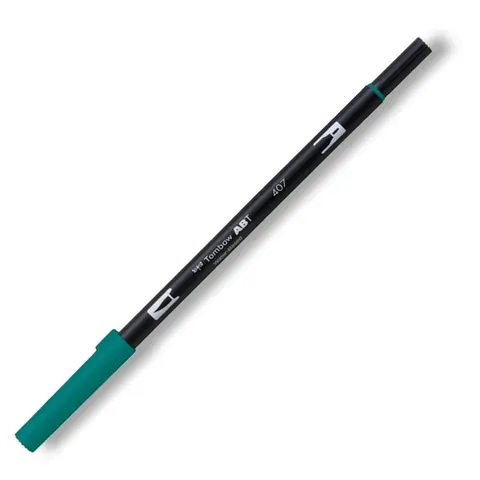 Pisak TOMBOW Dual Brush-Pen ABT 407 - tiki teal