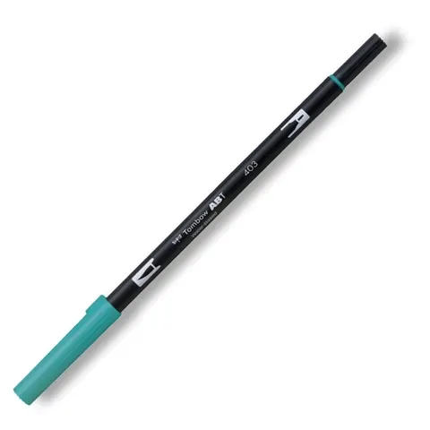 Pisak TOMBOW Dual Brush-Pen ABT 403 - bright blue