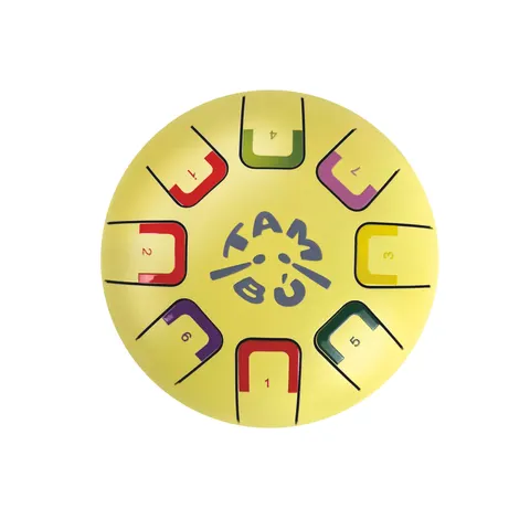 Baby Tambu Bębenek językowy żółty Mellow Yellow Juegaconmigo