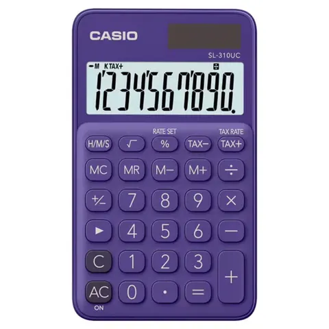KALKULATOR CASIO SL-310UC-PL-S FIOLETOWY