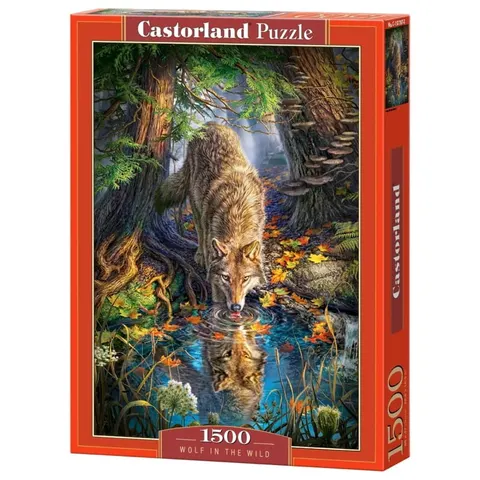 Puzzle CASTORLAND 1500 - Wolf in the Wild