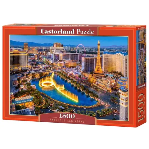 Puzzle CASTORLAND 1500 - Fabulous Las Vegas