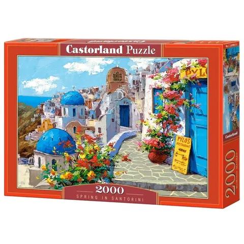 Puzzle CASTORLAND 2000 - Spring in Santorini