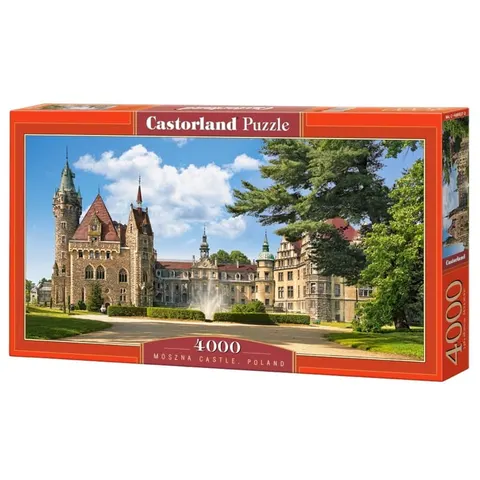 Puzzle CASTORLAND 4000 - Moszna Castle, Poland