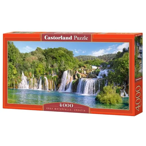 Puzzle CASTORLAND 4000 - Krka Waterfalls, Croatia