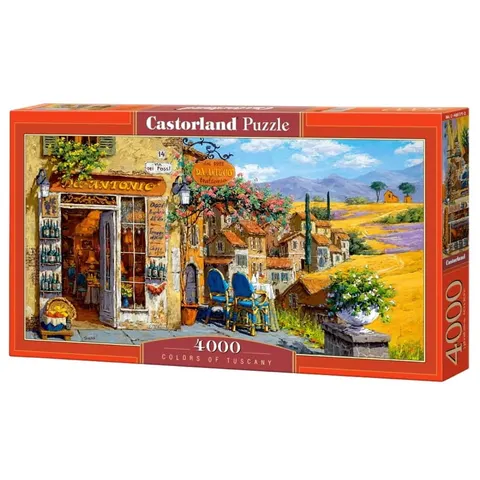 Puzzle CASTORLAND 4000 - Colors of Tuscany