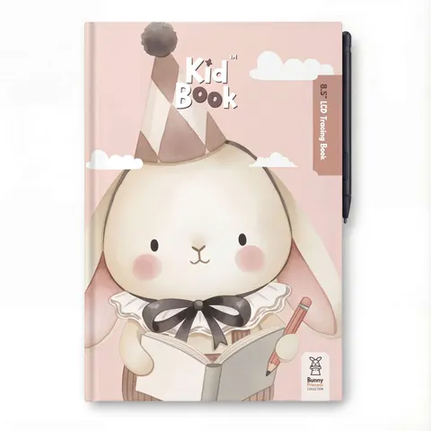 Kidinex Kidlupe Tablet graficzny KidBook - Rabbit - różowy królik