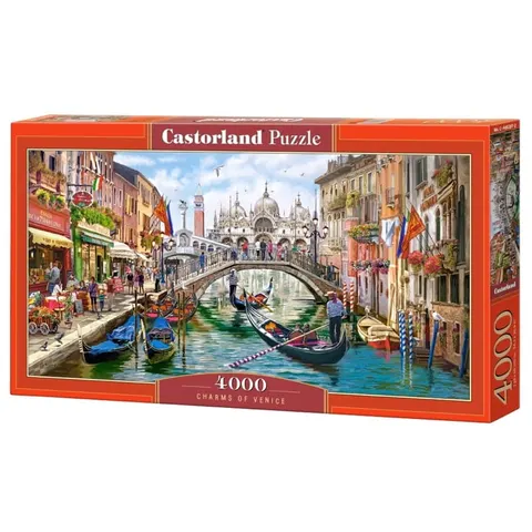 Puzzle CASTORLAND 4000 - Charms of Venice