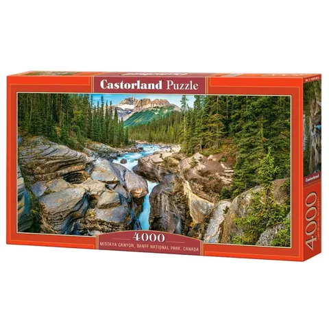Puzzle CASTORLAND 4000 - Mistaya Canyon, Banff National Park, Canada