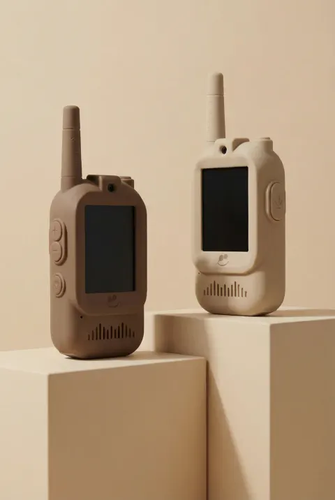 KidTooki - Video Walkie Talkie Beige Kidinex