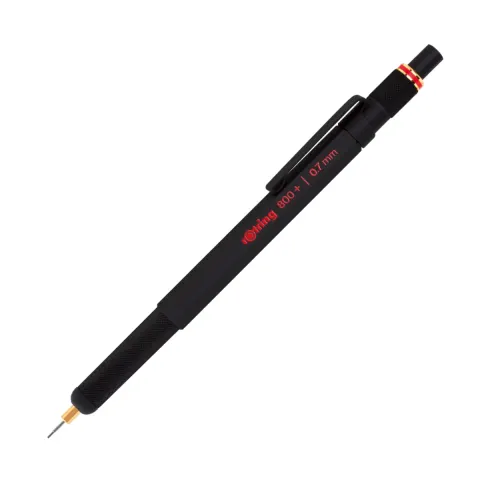 Ołówek automatyczny ROTRING 800+ - 0,7 mm - czarny