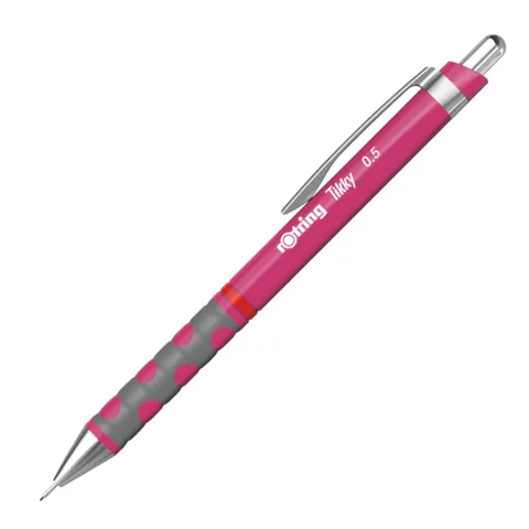 Ołówek automatyczny ROTRING Tikky III - 0,5 mm - Magenta (różowy)