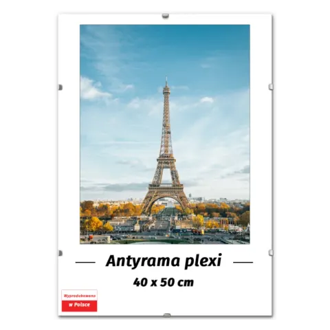 Antyrama M-INTERIO z plexi - 40 x 50 cm