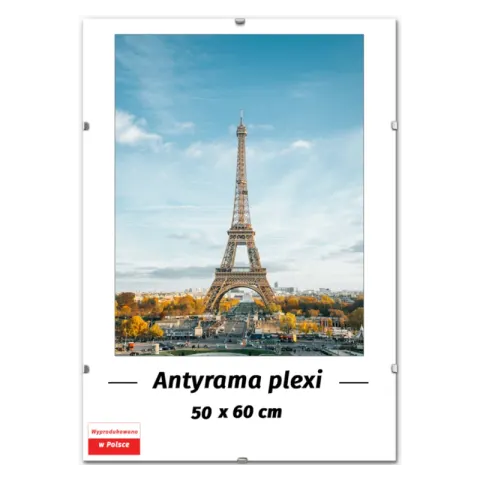 Antyrama M-INTERIO z plexi - 50 x 60 cm