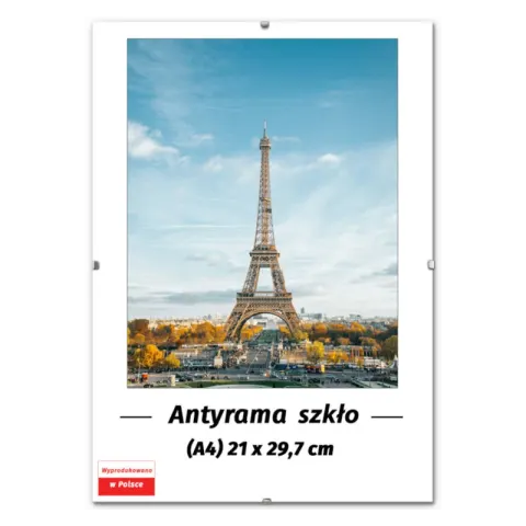 Antyrama A4 M-INTERIO ze szkłem - 21 x 29,7 cm