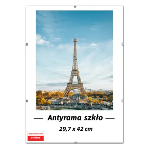 Antyrama A3 M-INTERIO ze szkłem - 29,7 x 42 cm