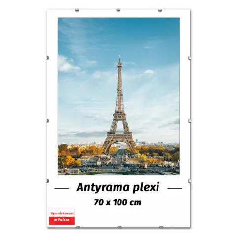 Antyrama B1 M-INTERIO z plexi - 70 x 100 cm