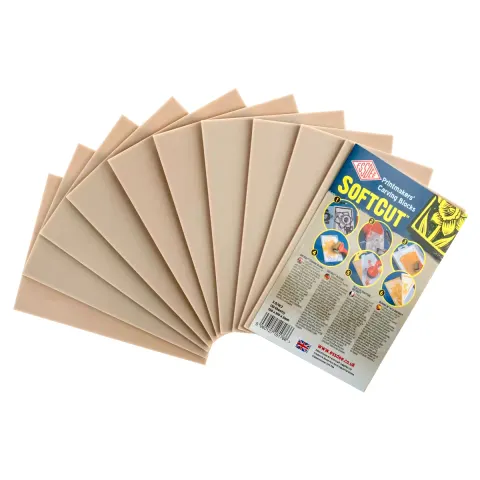 Płyta do linorytu SoftCut ESSDEE - 150x105 mm - 3 mm - 1 szt.