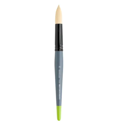 Pędzel okrągły RENESANS 1005R - szczecina syntetyczna - nr 0
