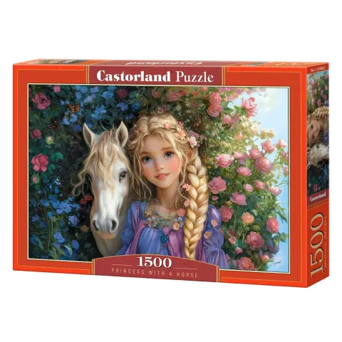 Puzzle CASTORLAND 1500 - Princess With A Horse