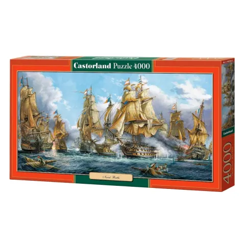 Puzzle CASTORLAND 4000 - Bitwa morska