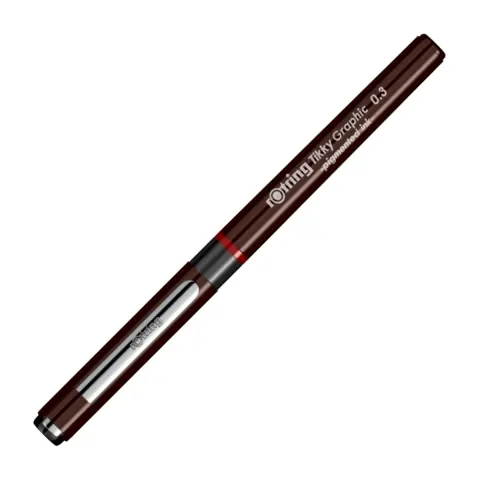 Cienkopis Kreślarski Rotring Tikky Graphic 0,3mm Czarny