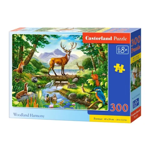 Puzzle CASTORLAND 300 - Woodland Harmony
