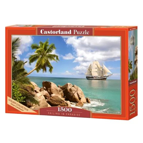 Puzzle CASTORLAND 1500 - Sailling in Paradise