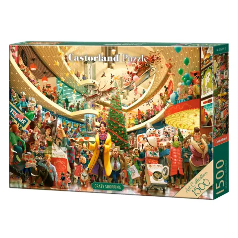 Puzzle CASTORLAND 1500 - Crazy Shopping
