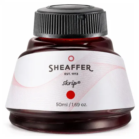 Atrament do pióra wiecznego SHEAFFER Skrip - czerwony - 50 ml