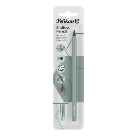 Ołówek wieczny PELIKAN INEO Endless Pencil - HB - Opal gray