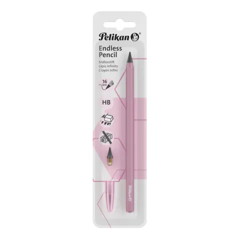 Ołówek wieczny PELIKAN Endless Pencil HB - Pink powder