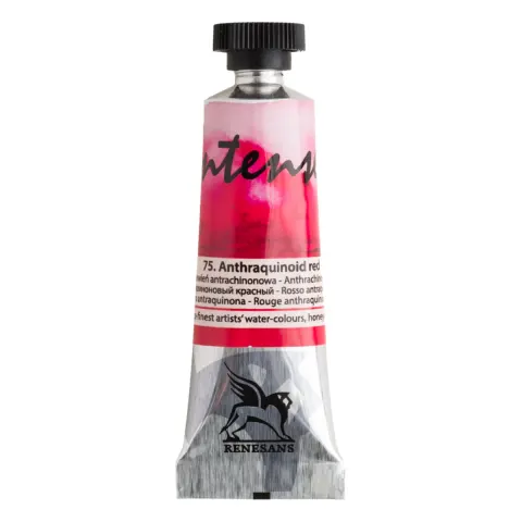 Farba akwarelowa RENESANS Intense Water 15 ml (75 - Czerwień antrachinowa)