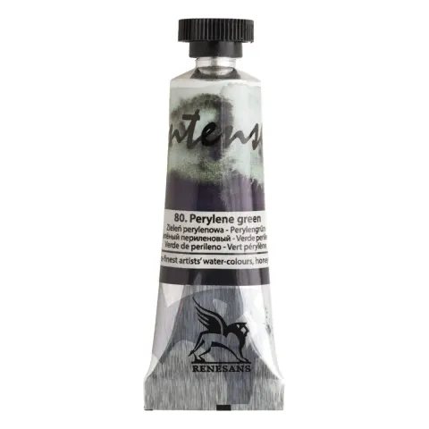 Farba akwarelowa RENESANS Intense Water 15 ml (80 - Zieleń perylenowa)