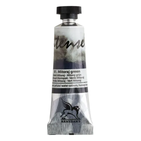 Farba akwarelowa RENESANS Intense Water 15 ml (81 - Zieleń Mitoraja)