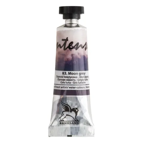 Farba akwarelowa RENESANS Intense Water 15 ml (83 - Szarość księżycowa)