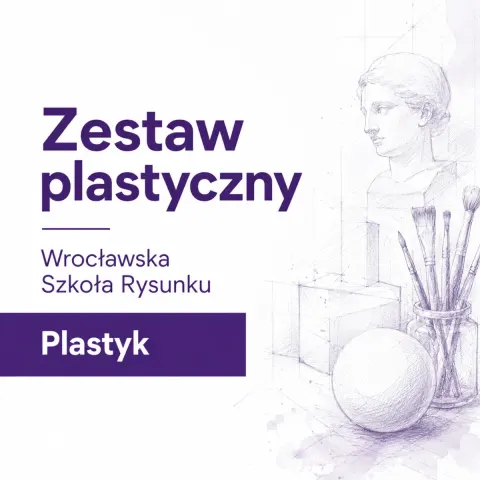 Zestaw plastyczny – Wrocławska Szkoła Rysunku – Plastyk