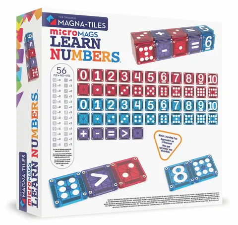 Klocki Magnetyczne Learn Numbers MAGNA-TILES