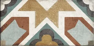 Płytki turkusowe wzorzyste Mainzu Rivoli Rivalta 15x30