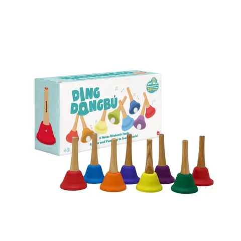 DingdangBu Bells - Dzwonki muzyczne 8 tonowe Juegaconmigo