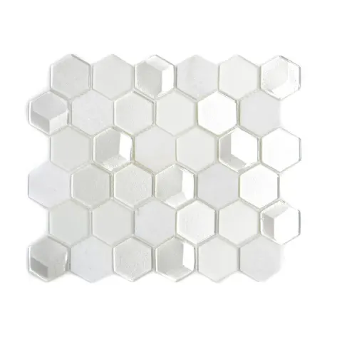 Mozaika heksagonalna biała mat połysk Metropol MM 0208 26,0 x 30,0