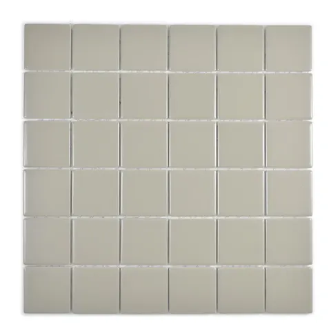 Mozaika kwadrat duży monokolor szary mat Metropol MM 0514 29,8 x 29,8
