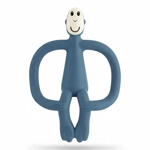 Gryzak masujący ze szczoteczką Velvet Navy / Matchstick Monkey