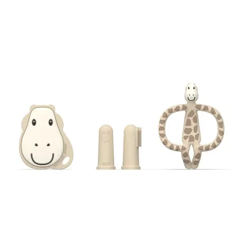 Zestaw Startowy na początek ząbkowania Żyrafa Gigi Matchstick Monkey