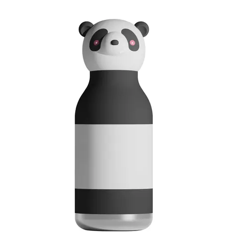 Butelka termiczna ze słomką Bestie Panda 460 ml Asobu