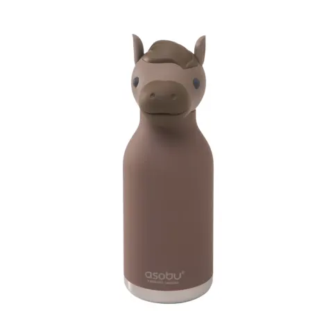 Butelka termiczna ze słomką Bestie Koń 460 ml Asobu