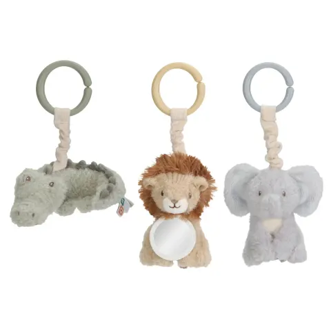 Zestaw 3 zawieszek Safari Friends Little Dutch