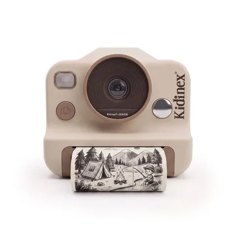KidSnap Aparat z drukarką dla dzieci BEIGE KidLupe