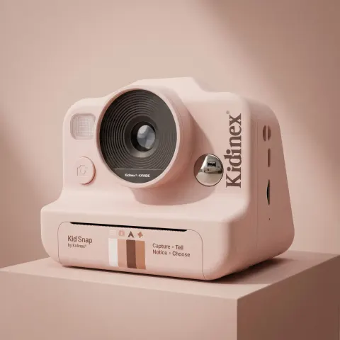 KidSnap Aparat z drukarką dla dzieci PINK KidLupe